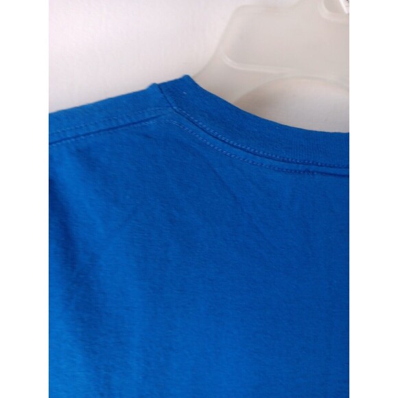 Superman Shirt Men's Medium Blue Short Sleeve Tee Logo DC Comics - Picture 8 of 16